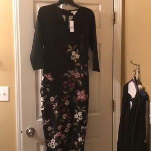 New York & Company floral print dress